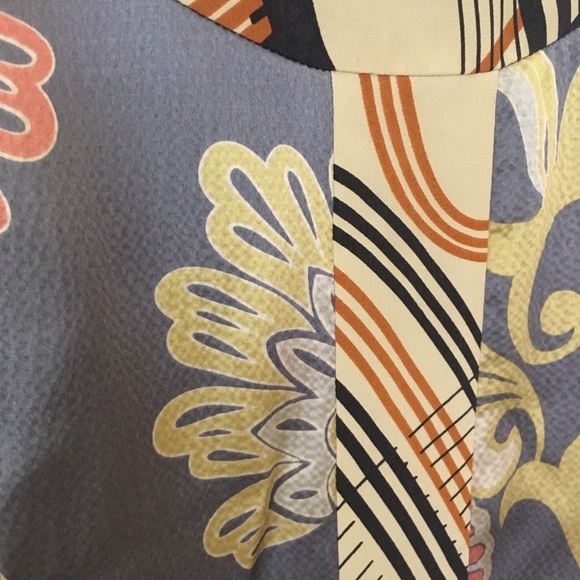 Silk and embroidered top by Whitely - Picture 4 of 6